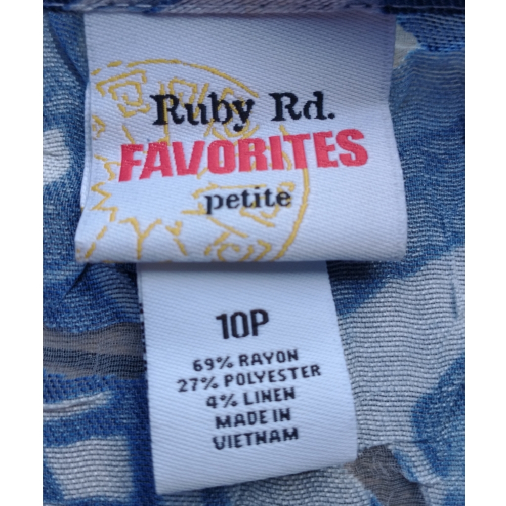 Ruby Rd. Zippered Sheer Top. Pick 3 Items For $40… - image 7